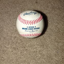 Game Used Angels Baseball