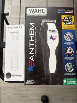 WAHL clippers + Vintage T9 trimmers