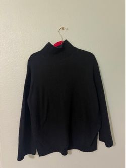 H&M black turtleneck sweater