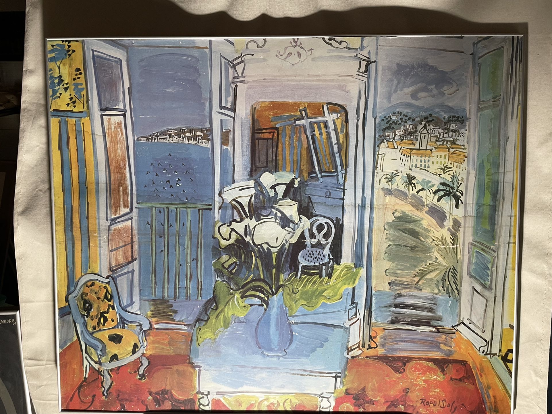 Raoul Dufy, Window Opening on Nice, France - 1928