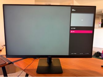 27 inch LG monitor