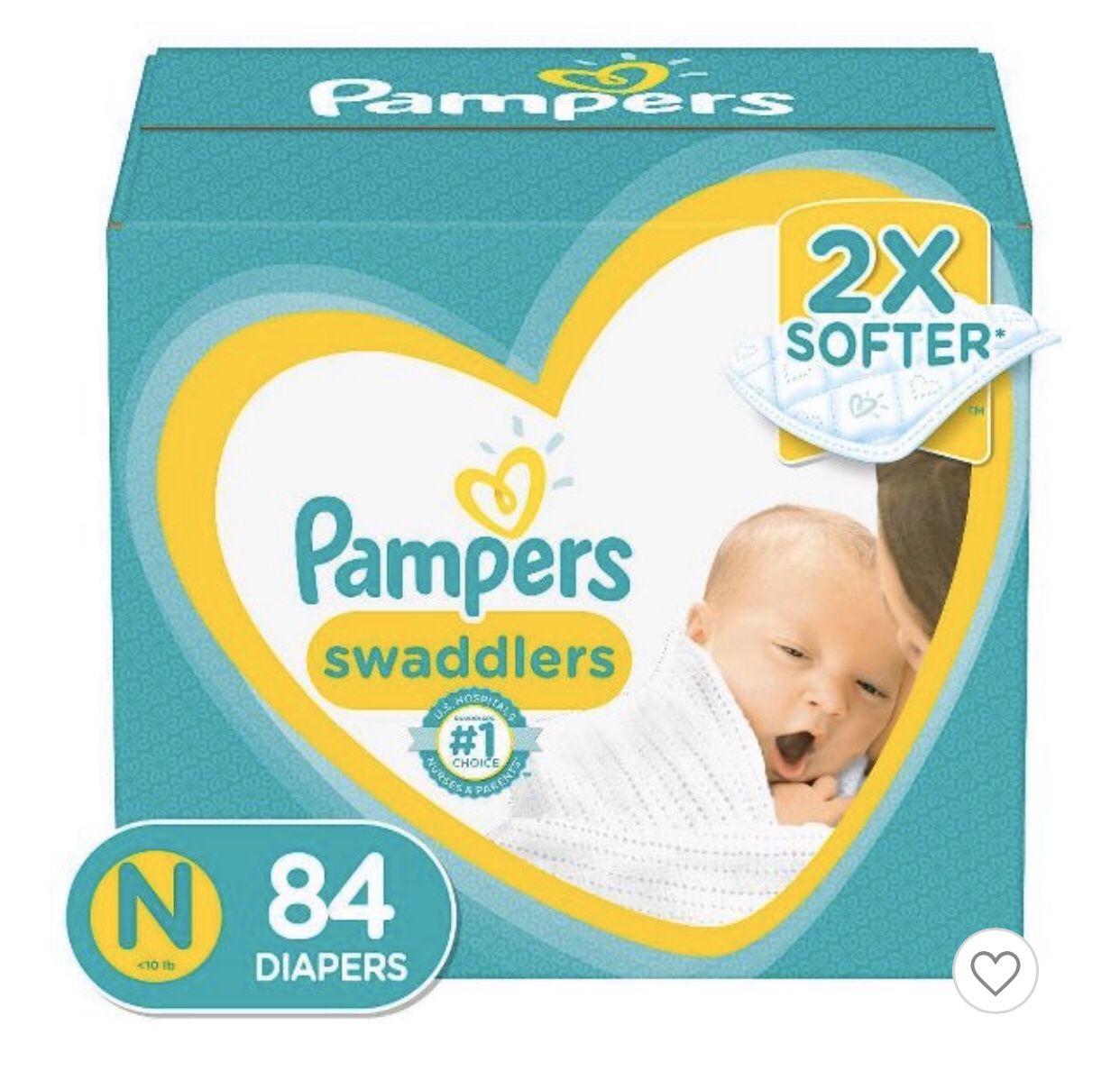 Brand new Pampers Swaddlers