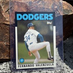 1986 Tops Baseball Card #630 Fernando Valenzuela 