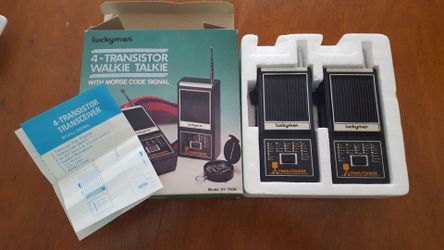 Walkie-talkies
