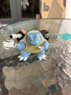 Pokemon Blastoise Figure Wicked Cool Toys 3.5” Toy Action Figure 2019 Poseable