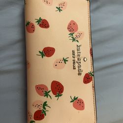 Cute Strawberry Kate Spade Wallet