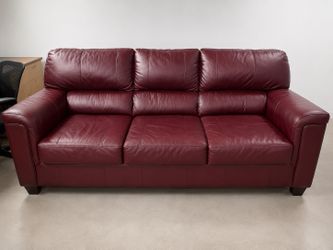 Leather sofa