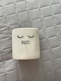 Rae Dunn Makeup Brushes Holder