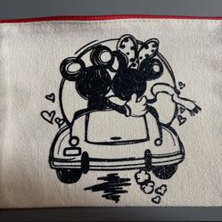 Mickey and Minnie Pencil, Make-up Pouch