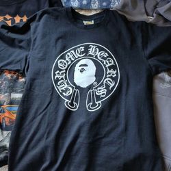 Bape X Chrome Hearts Tshirt