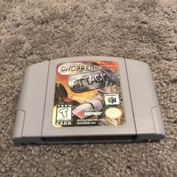 Chopper Attack Original - N64 (Tested & Working)