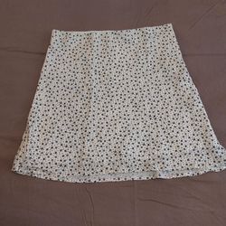 Floral Print Mini Skirt