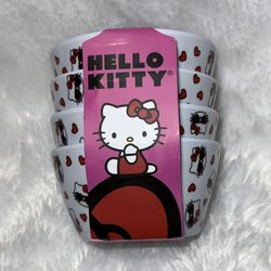 Hello Kitty Valentines Bowls 