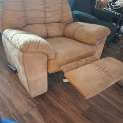 Recliner Lazyboy Chair Cloth Microfiber Suede 