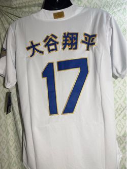 Shohei Ohtani #17 Nike Los Angeles Dodgers Championship Jersey Japanese