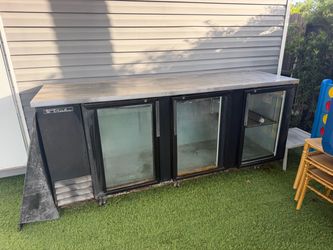 True Commercial Back Bar Cooler