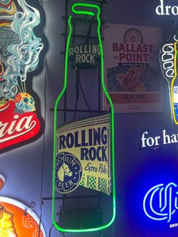 Rolling Rock Neon Light