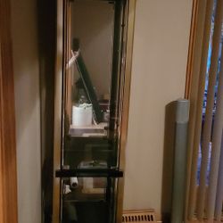 CABINET WITH LIGHTS 4 GLASS SHELFS Or Best Offer!