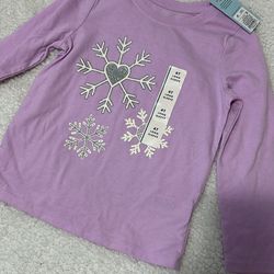 Purple Snowflake Shirt