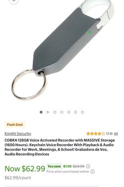 Knight Electronics. Voice recording