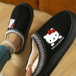 HELLO KITTY  Slip On Fussy Inside