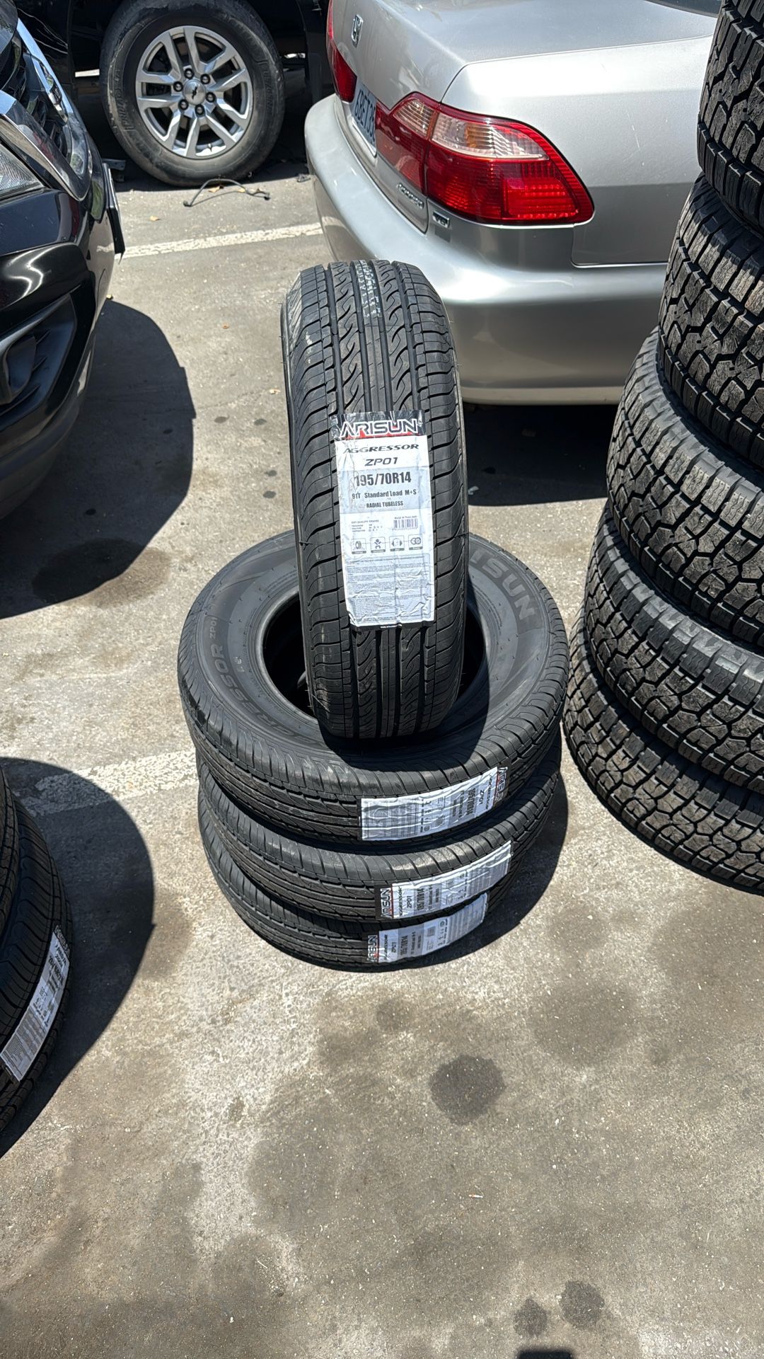 195/70/14 Arisun Tires