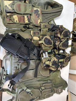 Tactical Vests And Leg Holster