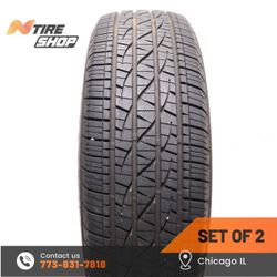 Set of 2 Used  9.5/32    235/65R18  106T  Firestone  Destination LE3