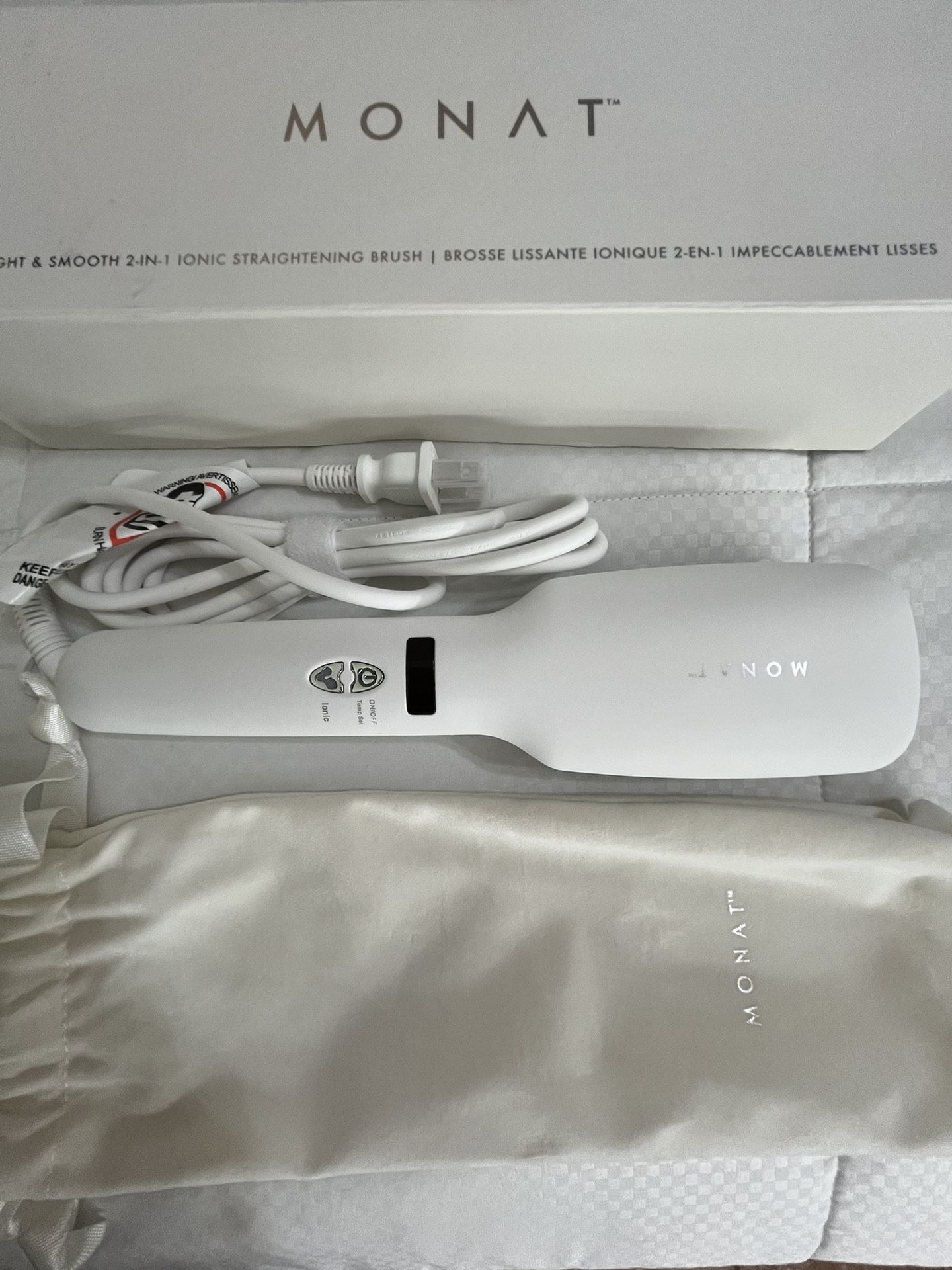 Monat Straight & Smooth 2in1 Straightening Brush 