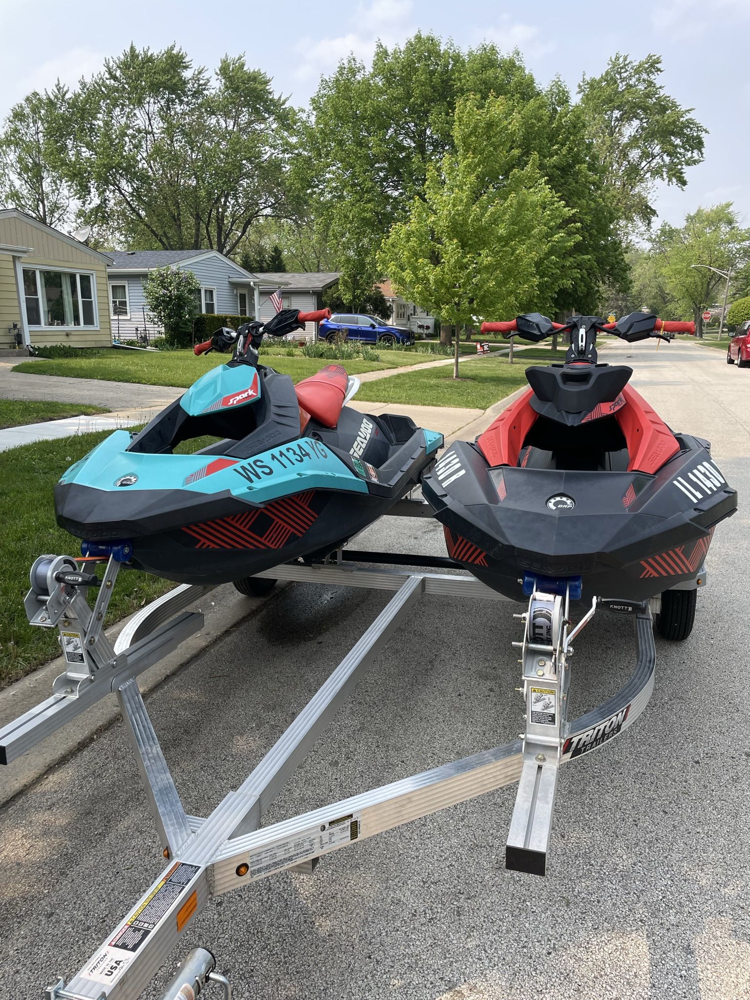 2022 Seadoo Trixx 2up