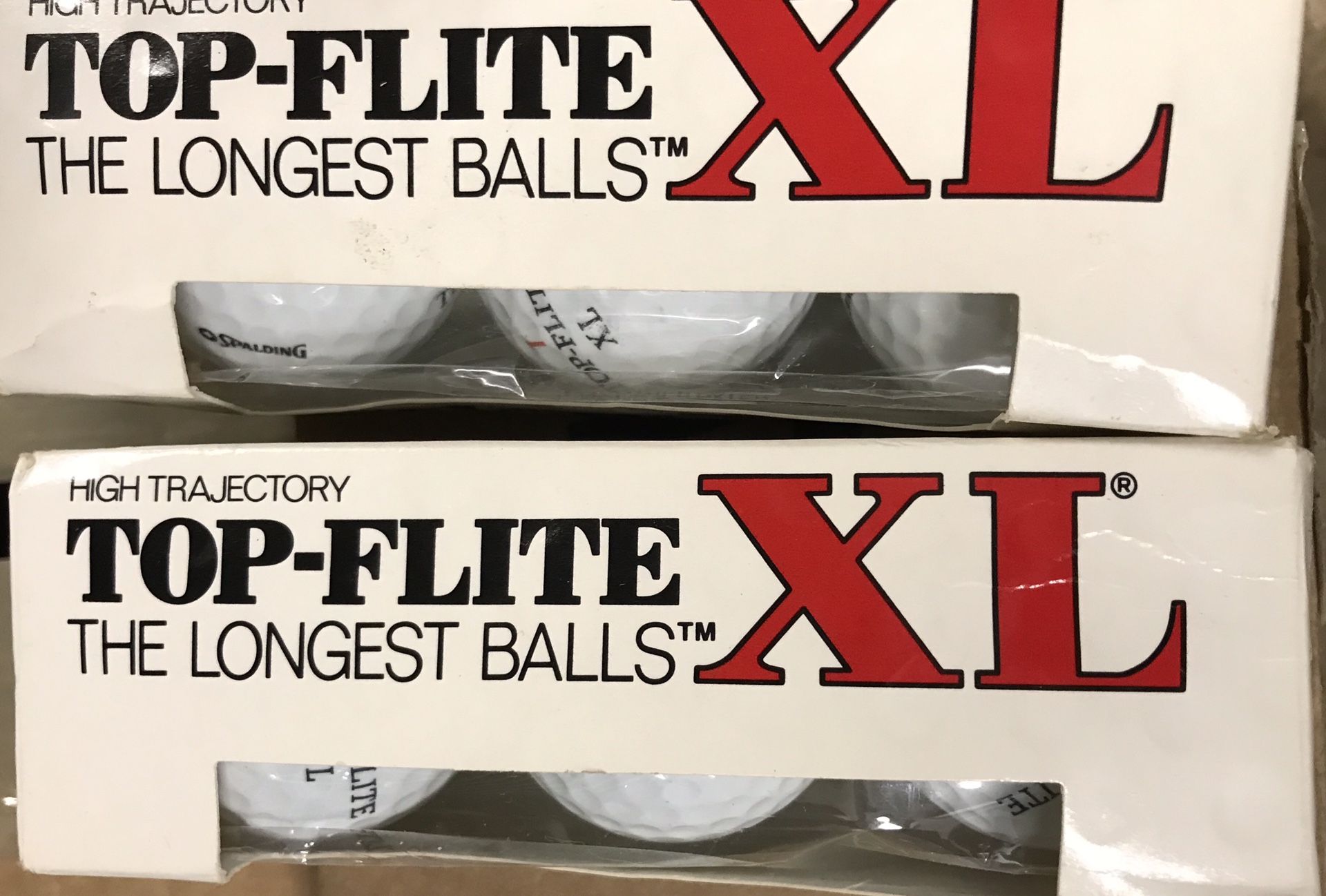 TOP FLITE XL HIGH TRAJECTORY WHITE THE LONGEST BALL