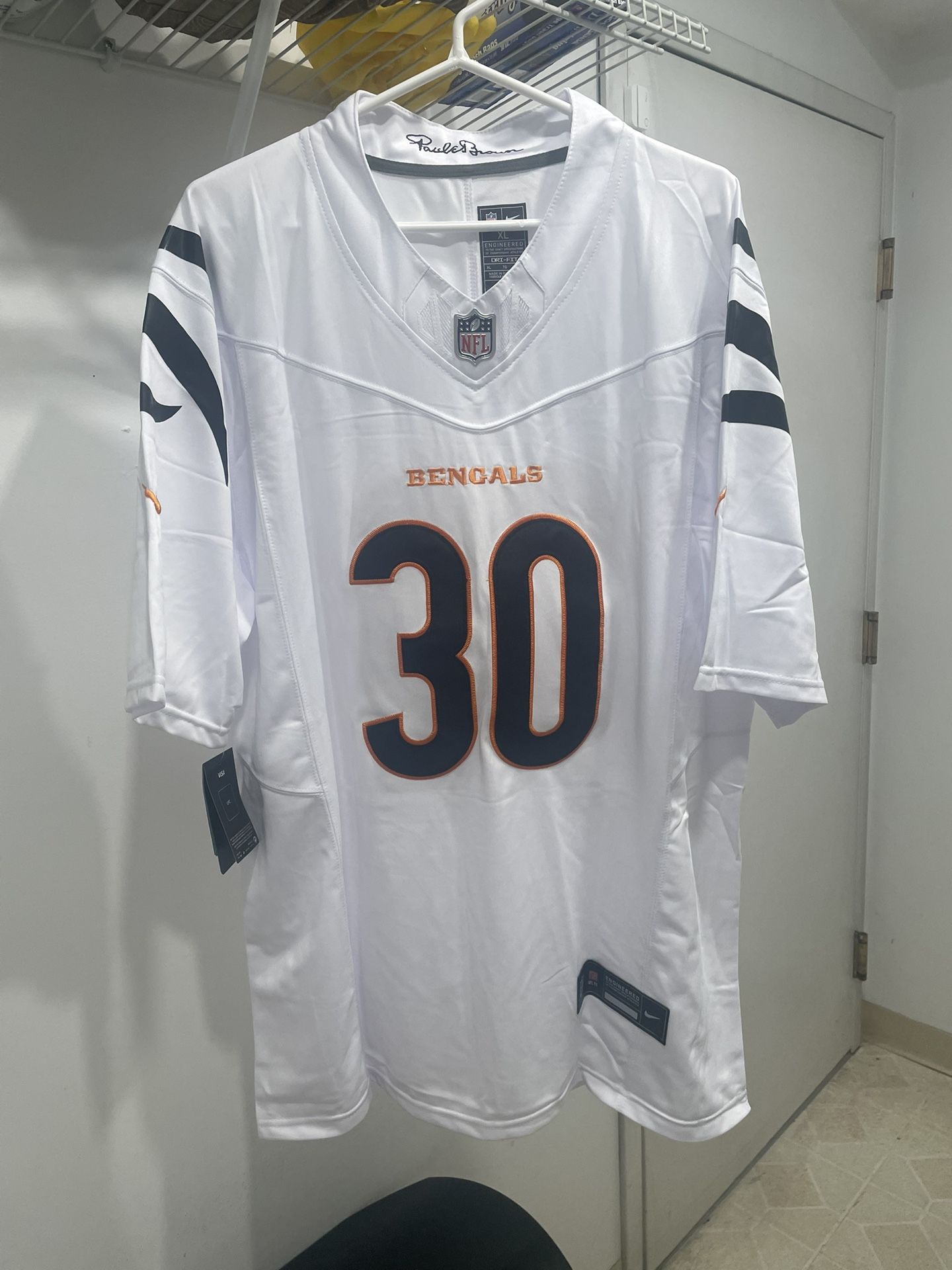 Cincinnati Bengals Chase Brown stitched jersey size Large XL 2xl Available