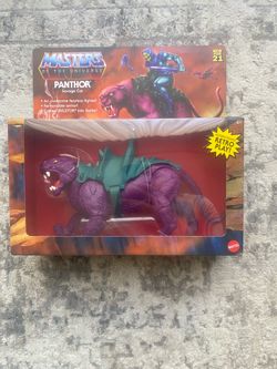 Masters of the universe Panthor savage cat No Fur