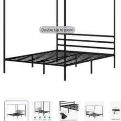 King Size Canopy Bed 
