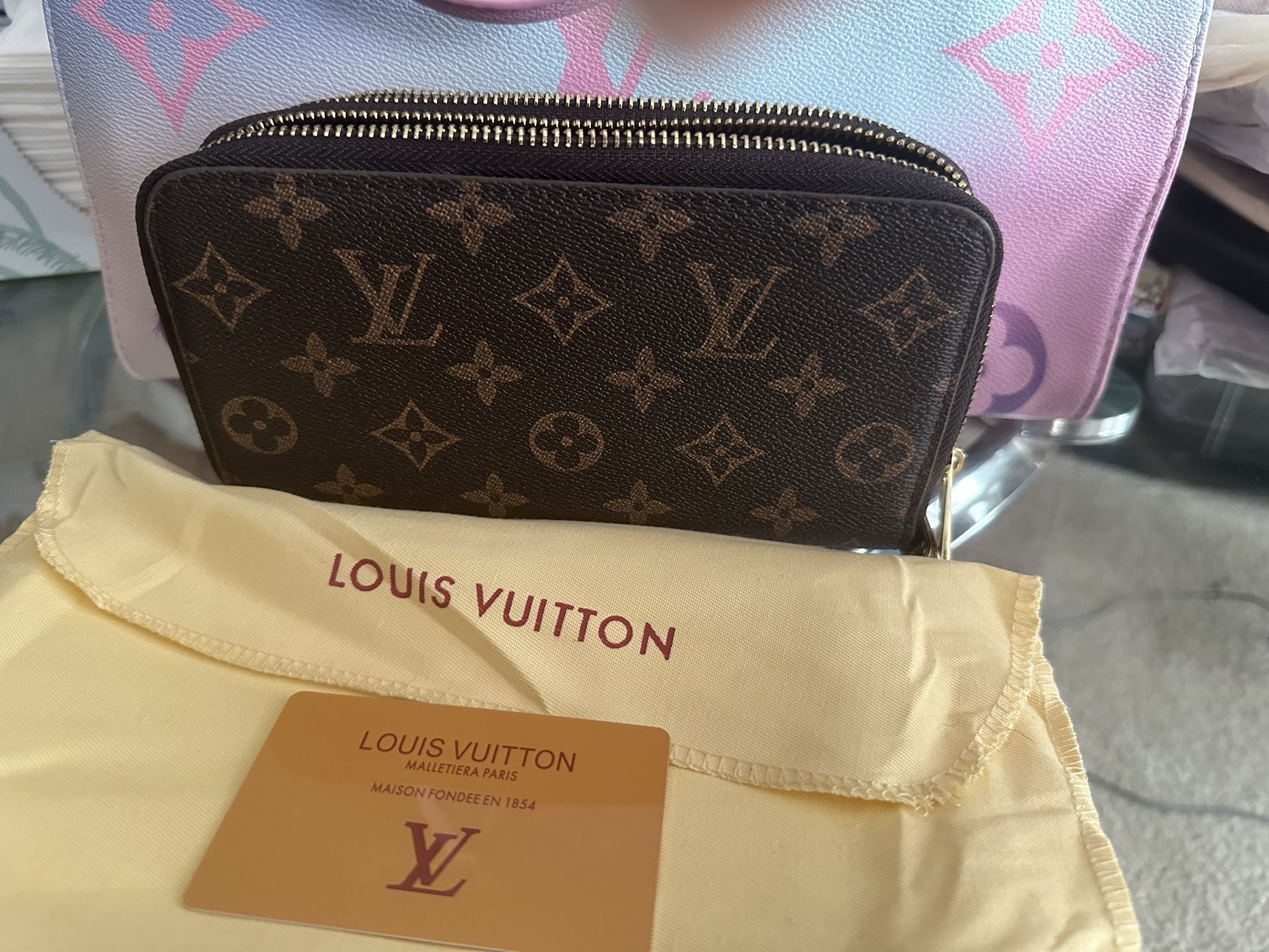 Double Zipper Wallet