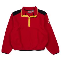 Vintage Marlboro Fleece Snap Sweatshirt Mens Large L Pullover Crewneck Adventure