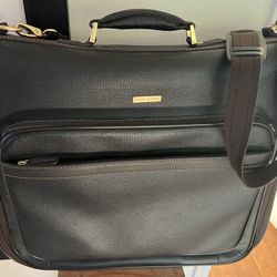 Brooks Brothers Leather Wardrobe Bag