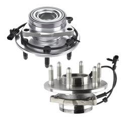 🚗 [Brand New] Front Wheel Hub Bearing Assembly w/ ABS - Set of 2