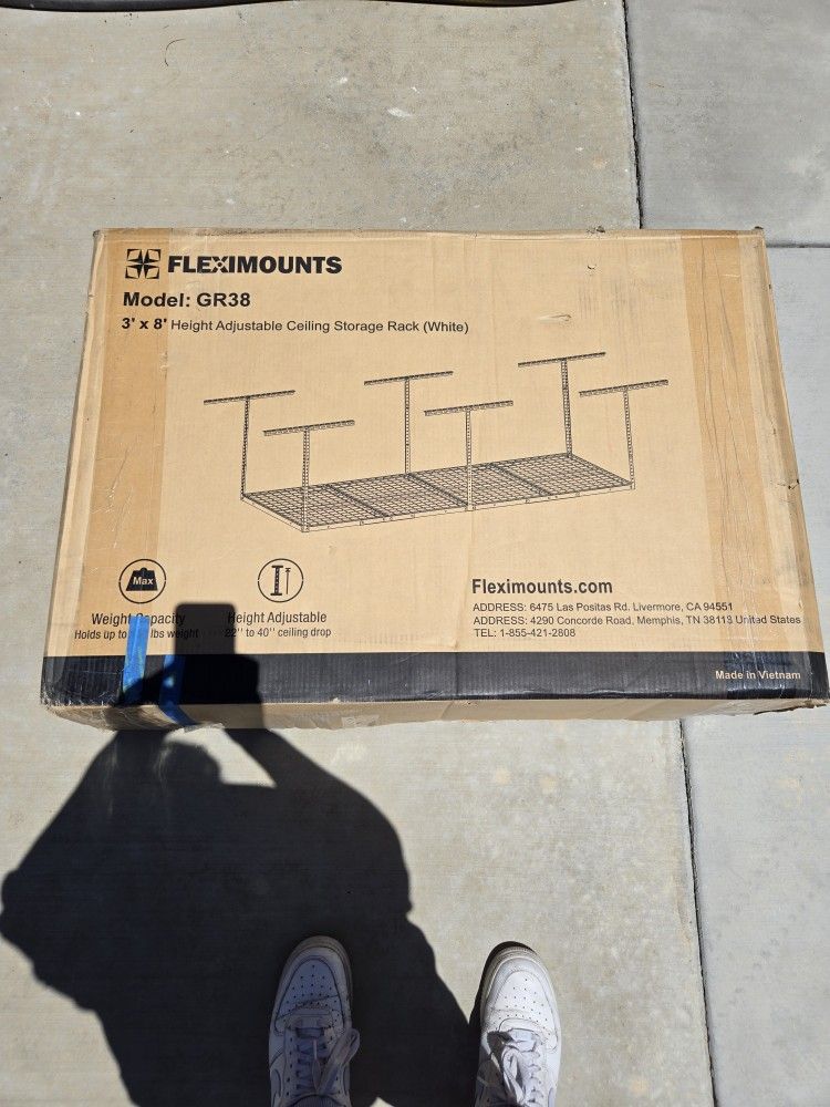 Overhead Garage Storage Shelf