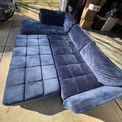 Sectional Couch With Bed Feature 