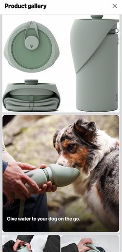 SÄKER Portable Dog Water Bottle