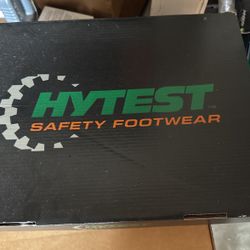 HYTEST safety Footwear DA 6” BLACK, Size 8.5”
