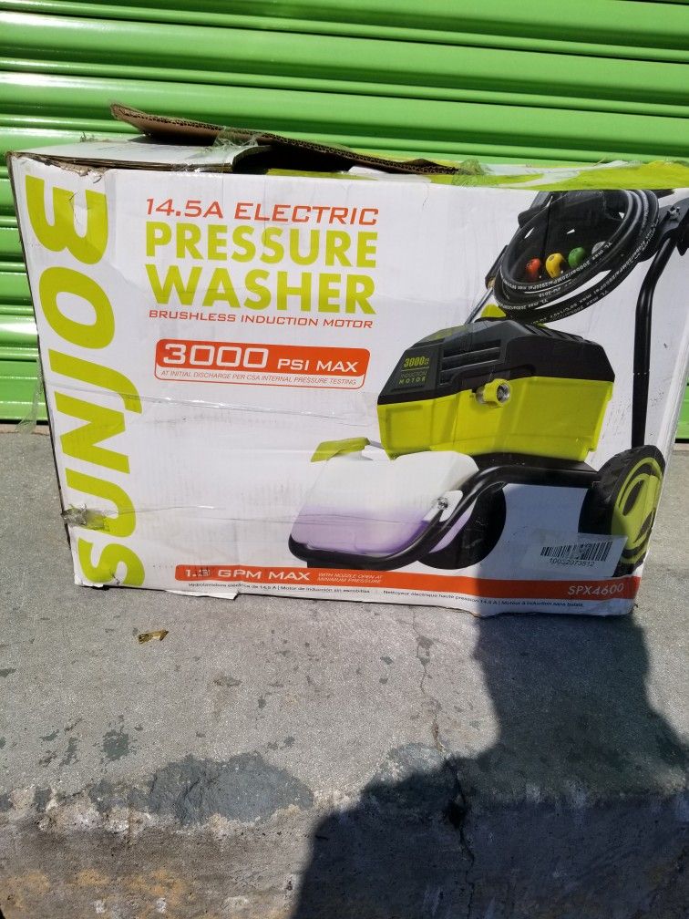 Sun Joe 3000psi Electric Pressure Washer