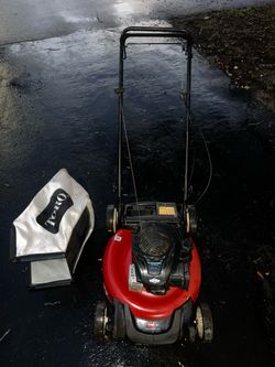 Push lawnmower self-propelled