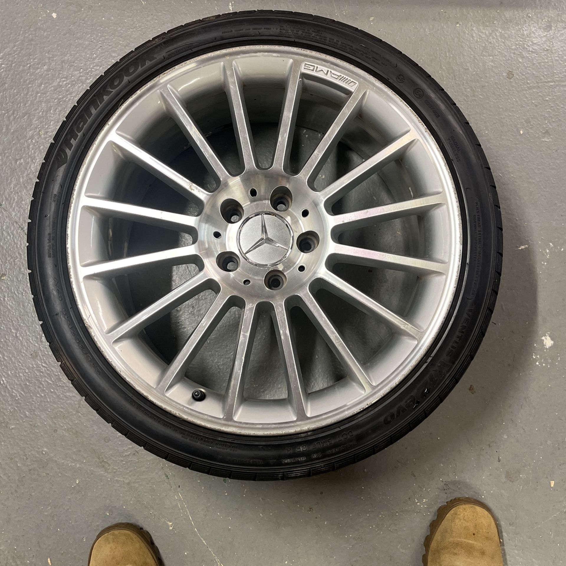 Mercedes SLK 55 AMG Rims/Tires, Full Exhaust and Rear Boot Spoiler