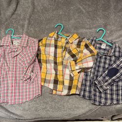 Boy Long Sleeve Dress Shirts