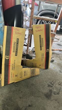 Subaru outback fenders (LH and RH) 2019