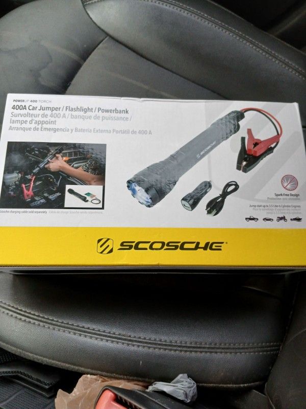 Scoshe 400A Jumpstart/ Power Bank/Flas