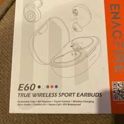 True wireless sport earbuds