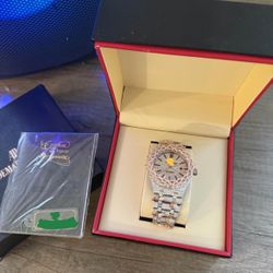 VVS MOISSANITE LUXURY WATCH (No trades)